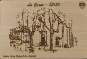 Carte postale La Garde Eglise